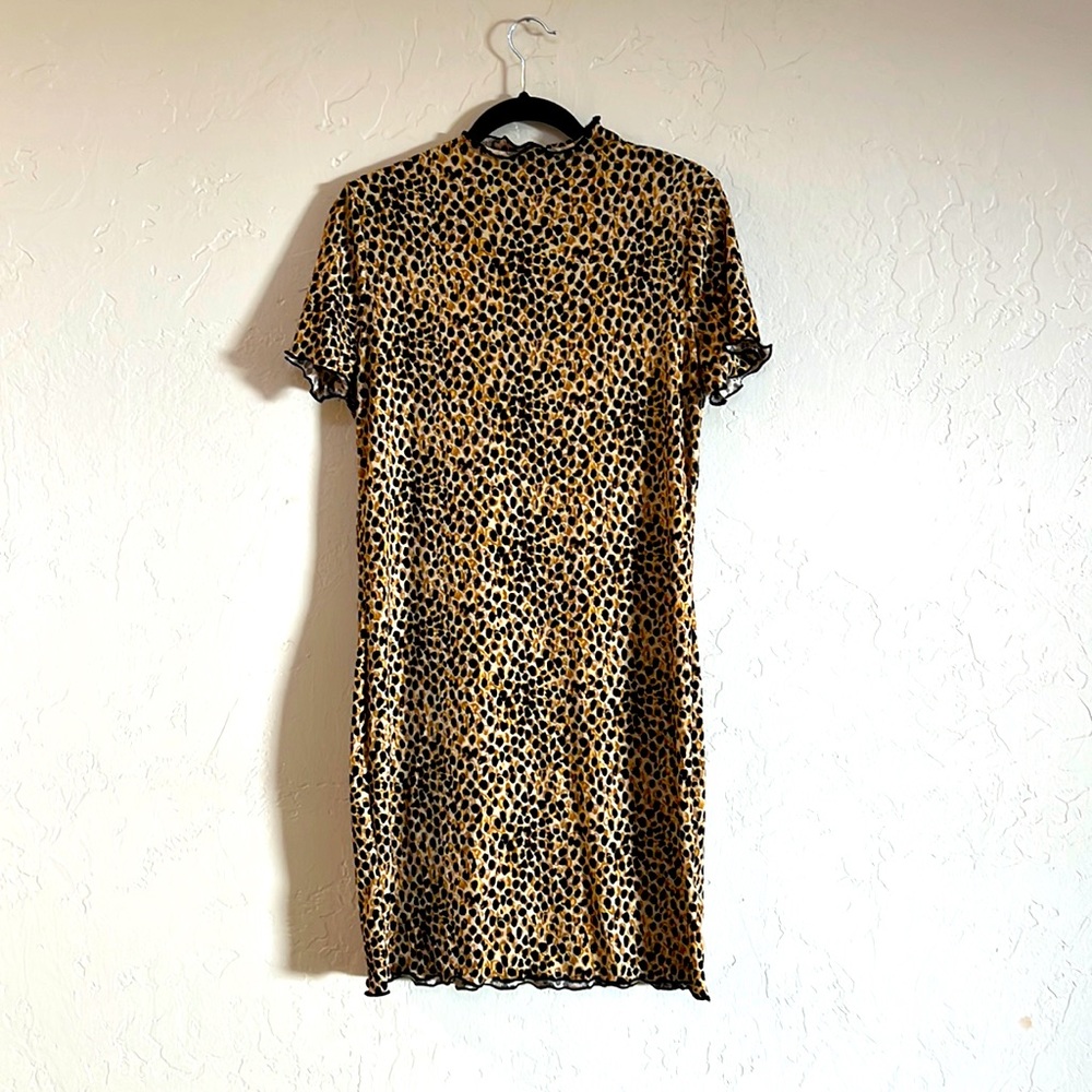 Mini Short Sleeve Good Luck Gem Dress